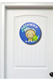 Çocuk Odası Tablo Ahşap Kapı Duvar Tablosu Nd-03