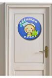 Çocuk Odası Tablo Ahşap Kapı Duvar Tablosu Nd-03