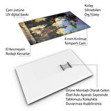 Klasik  Osmanlı Cam Tablo - Yatay Motif 02-015