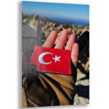 Asker - Polis Cam Tablo - Dikey Motif 02-009