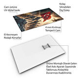 Asker - Polis Cam Tablo - Dikey Motif 02-014