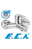 E.C.A Delta 102102346 Gümüş Banyo Bataryası