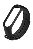 QASUL Mi Band 3/m4/m5/m6 Akıllı Bileklik Uyumlu Silikon Kordon