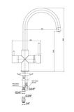 E.C.A Dual Flow Arıtmalı Mutfak Eviye Bataryası 102118137