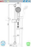 Spylos Banyo Duş Başlık Seti Hareketli Banyo Üst Takım 102146071