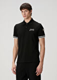 Moncler Siyah Polo Yaka T-shirt