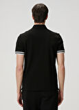 Moncler Siyah Polo Yaka T-shirt