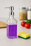 Cam Kare Sıvı Sabunluk 750 ml