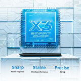 Xp-pen Deco LW Wireless Siyah X3-Smart-Chip Windows Mac Android Chrome OS/ Linux