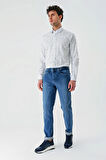 Mavi Gabardin Pamuklu 5 Cepli Slim Fit Dar Kesim Casual Denim Pantolon 1023240154