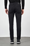 Siyah Düz Cord Pamuklu 5 Cep Slim Fit Casual Denim Pantolon 1023245250