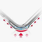 Gpack Xiaomi Redmi Note 9 Pro Kılıf Coss Sert KapakNano Glass