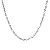 Chavin Gri 60 cm. 3 mm. Kolye Zinciri Erkek Çelik Zincir df32