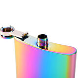Çelik Multicolor 8 oz 240 ml İçki Matarası py77ml