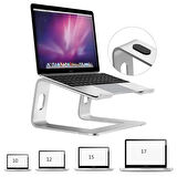 Aliminyum Sabit Laptop Macbook Notebook Yükseltici Tutucu cin274