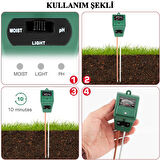Weather Forecast Toprak Nem Işık PH Ölçer thr338