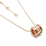 Chavin Bulove Rose Kaplama Bayan Kolye eg81rs