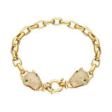 Chavin Hallow Altın Modeli Mikron Kaplama Gümüş Bileklik eh33sr