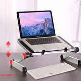 Aliminyum Yatak Masa Laptop Macbook Notebook Yükseltici cin302