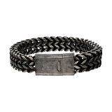 Chavin 12 mm. Retro 316 L Çelik Erkek Bileklik ep02