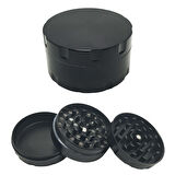 Siyah 55 mm. Tütün Baharat Herbal Öğütücüsü Parçalayıcı rb88sy