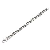 Chavin 8 mm. 20,5 cm. Gri Çelik Erkek Bileklik er06by