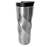 Komple 304 L Çelik Silver 6 oz 500 ml Kahve Termos Mug cin229slv