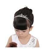 Chavin Taşlı Prenses Çocuk Tacı Kına Düğün Tacı Taç es36