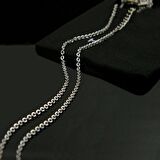 Chavin 50 cm. 1.5 mm. Bayan Çelik Kolye Zinciri ap81-50