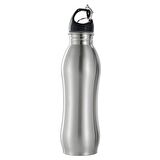 Komple Çelik Siyah Kapak 750 ml Spor Matara Suluk (SICAK-SOĞUK TUTMAZ) cin425