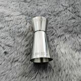 Çelik 25 ml - 50 ml 25/50 Bar Kokteyl Bardak İkili Jigger cin436