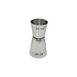 Çelik 20 ml - 40 ml 20/40 Bar Kokteyl Bardak İkili Jigger cin437