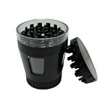 50 mm. Siyah Pencereli Tütün Baharat Herbal Öğütücüsü Parçalayıcı rc82sy