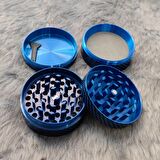 55 mm. Mavi Baharat Tütün Herbal Öğütücüsü Parçalayıcı rc84mv
