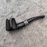 Falconetti Siyah Parlak Sandalwood Bilezikli Ahşap Pipo rc98