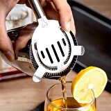 304 Çelik Coctail Bar Süzgeci Kokteyl Buz Filtresi cin506