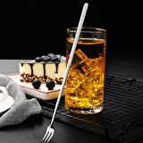 304 Çelik 20 cm Çatallı Kokteyl Karıştırma Barmen Çatalı cin760by