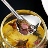 304 Çelik 22 cm Kokteyl Karıştırma Kahve Latte Karıştırma Barmen Kaşığı cin763by