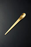 201 Çelik 6 Adet Gold Mat 12,5 cm Klasik Çay Kaşığı cin941sr-6