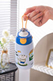 316 L Çelik Mavi 500 ml Çocuk Matara Suluk cin845by