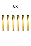 6 Adet 304 Çelik Gold 17,5 cm Tatlı ve Dondurma Kaşığı mt153sr-6