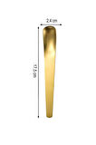12 Adet 304 Çelik Gold 17,5 cm Tatlı ve Dondurma Kaşığı mt153sr-12
