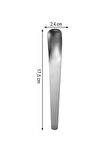 12 Adet Çelik 17,5 cm Tatlı ve Dondurma Kaşığı mt160by-12
