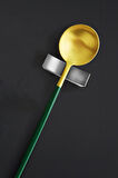 6 Adet Çelik Silver Chopstick Kaşık Çatal Standı Çelik Çubuk Tutucu mt151by-6