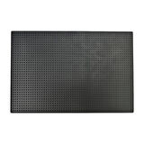 30x45 cm. 5 mm. Mat Siyah Renk Büyük Bar Lastiği cin920