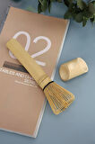 Bambu Matcha Çayı Karıştırıcı Fırça Bamboo Whisk Usucha Köpürtücü mt208