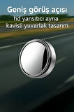 1 Adet Yapışkanlı 360 Derece Otomobil Motosiklet Kör Nokta Yan Aynası mt232