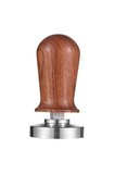 304 Çelik 51 mm Klikli Sabit Basınçlı Espresso Makinesi Tamperi Barista Ekipmanı mt262khv