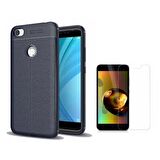 Smcase Xiaomi Redmi Note 5A Prime Deri Dokulu Silikon  Nano Ekran Koruyucu
