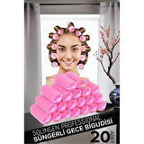 ModaCar Süngerli Gece Bigudisi 3 cm 20 Adet Solingen Professional